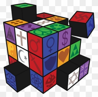 The Ideological Rubik's Cube, Digital, 1200 X - Toy Block Clipart