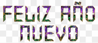 Letras De Feliz Año Nuevo Clipart