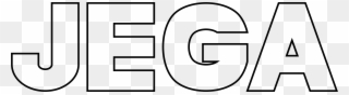 Jega Is A Bold Capitalized Regular Font - Circle Clipart