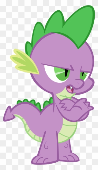 3462 X 6000 5 - Spike The Dragon Angry Clipart