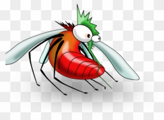 Mosquito Clipart Small Animal - Mosquito Population In Villages - Png Download