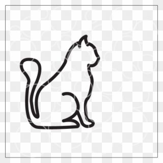Cat Flat Icon Clipart