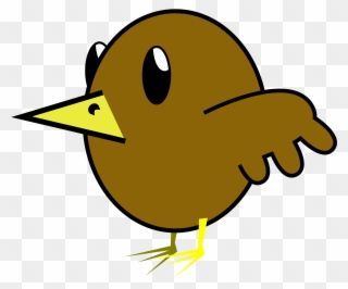 Twitter Bird Tweet Tweet 16 1969px 111 - Green Bird Cartoon Clipart