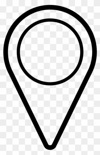 Geographic Information System - Line Art Clipart