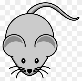 Clipart Of Neutral, 2 Ear And 2 Mouse - House Cartoon Mouse - Png Download