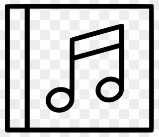 Png File - Music Icon Black And White Clipart