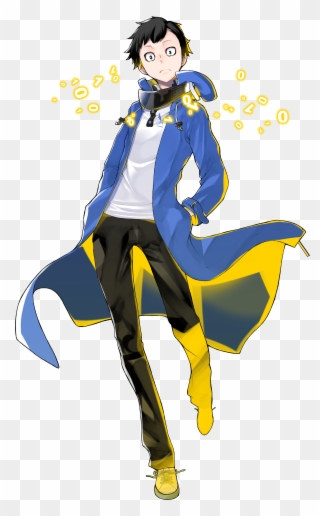 Digimon Story Cyber Sleuth Hackers Memory 2017 03 21 - Digimon Story Cyber Sleuth Hacker's Memory Protagonist Clipart