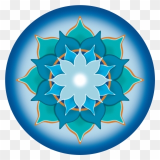 Blue Lotus Chai Mandala - Blue Lotus Chai Logo Clipart