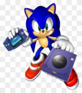 Sonic Video Game Series - Gamecube And Gameboy Advance Clipart