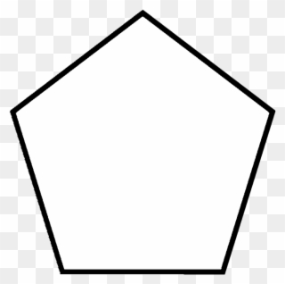 An Octagon Is A Polygon With 8 Sides And 8 Interior - Regular Pentagon Clipart