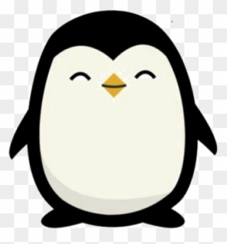 Emperor Penguin Clipart Draw Cartoon - Easy Cute Penguin Drawings - Png Download