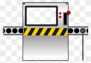 Factory Clipart Factory Equipment - Conveyor Belt Factory Clipart - Png Download