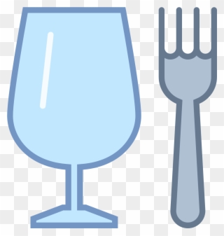Food Icon - Wine Glass Clipart