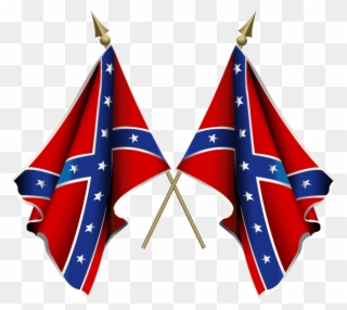 Confederate Battle Flags - Confederate Flag Png Transparent Clipart