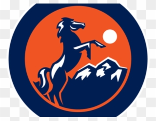 Mustang Clipart Ghs - Denver Broncos - Png Download