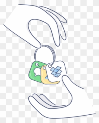 Dropbox - Illustration Clipart