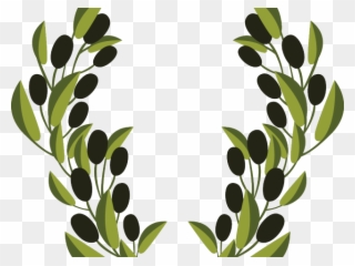 Olive Clipart Vector - Olive Branch Clip Art - Png Download