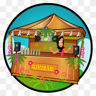 Check Out Our All New Pop-up Tiki Bar Clipart