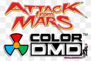 Attack From Mars Colordmd - Attack From Mars Clipart