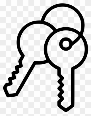 Key Keys Access Entry Lock Unlock Open Comments - Keys Png Icon Clipart