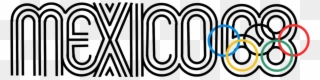 Mexico City - Mexico 1968 Logo Png Clipart