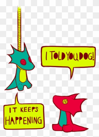 It Keeps Happening Yellow Text Clip Art Cartoon Font - Homestuck Scalemates - Png Download
