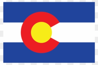Colorado Flag Png - Colorado State Flag Clipart