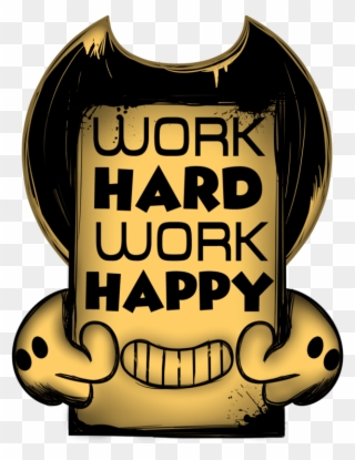Hard Work Png - Bendy Work Hard Work Happy Clipart