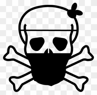 Info - Skull And Crossbones Clipart