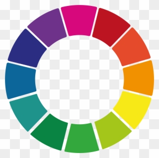 Color Wheel Tones Clipart