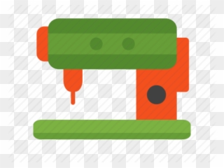 Sewing Machine Clipart Electronic Machine - Illustration - Png Download