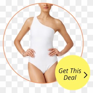 Of Summer S Transparent Background - Ralph Lauren One Shoulder Swimsuit Clipart