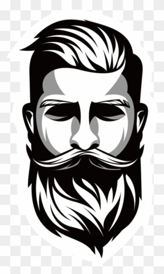 Z1ronic - Beard Style Logo Clipart