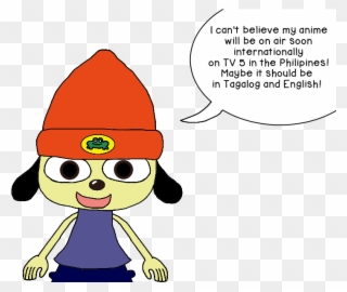 Parappa Talks About His Anime On Tv 5 By Mamonfighter761 - Parappa The Rapper Anime 2016 Clipart
