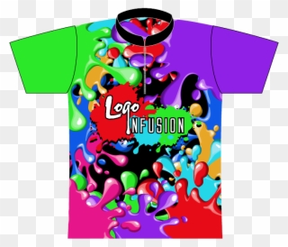 Logo Infusion Blots Dye Sublimated Jersey - Infusion Clipart