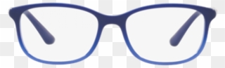 Glasses Clipart Hipster - Blue Vogue Glasses Frames - Png Download