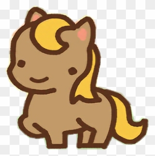 Clawbert Cute Kawaii Cartoon Horse Pony Mlp Twilight - Cartoon Cute Kawaii Horse Clipart