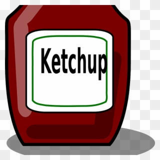 Frye - Cartoon Ketchup Bottle Clipart