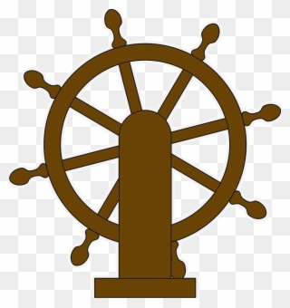 Minus Lifebuoy, Steering Wheels, Ocean Beach, Nautical, - Ship Wheel Png Silhouette Clipart