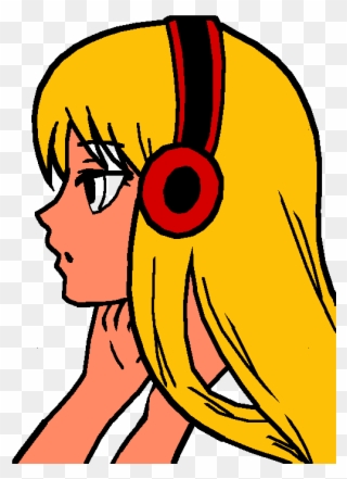 Nice - Anime Girl Base With Hair Clipart