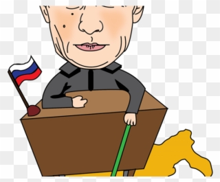 Color Clipart Person - Vladimir Putin - Png Download
