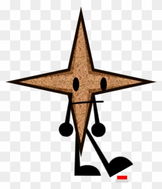 Rusty Shuriken Pose Clipart