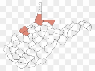 Diploceraspis Fossils In Wv 3 Deleted - Map Of West Virginia Clipart