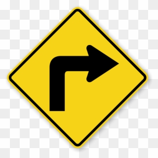 Right Turn - Traffic Signs Right Turn Clipart