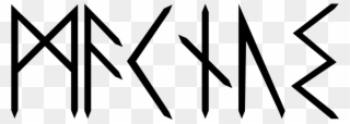 Magnus In Elder Futhark Clipart