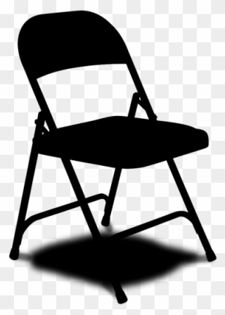 Folding Chair - Plastic Folding Chair Clipart