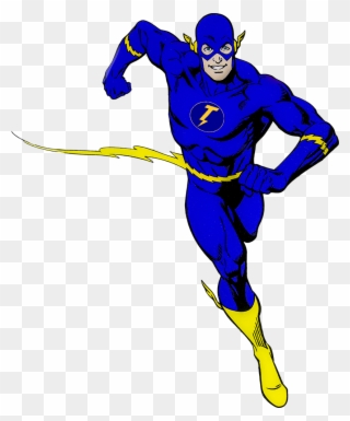 The Flash Is Secretly A Thunderbolts Fan - Flash Clip Art - Png Download