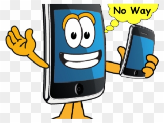 Smartphone Clipart Smartphone App - Phone Cartoon Png Transparent Png