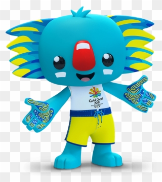 Club News - Commonwealth Games Mascot 2018 Clipart