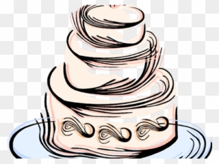 Wedding Cake Clipart Copyright Free - Birthday Cake Clip Art - Png Download